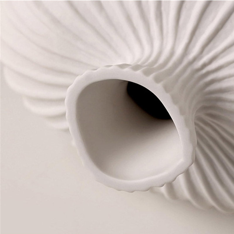 Lantern Fruit Flower Vase-White